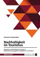 Nachhaltigkeit Im Tourismus Christin GrüNenthal Taschenbuch 148 S. Deutsch 2025
