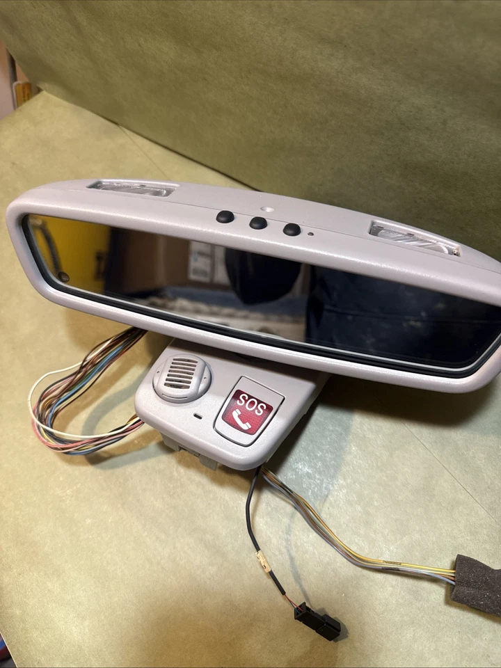 00-06 Mercedes W215 CL500 CL600 Interior Rear View Mirror 2158110007 Gray OEM - Image 2 of 4
