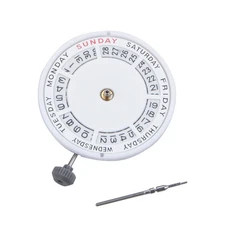 21 Jewels 21,600 vph Double Calendar Watch Mechanical Movement For Miyota 8285