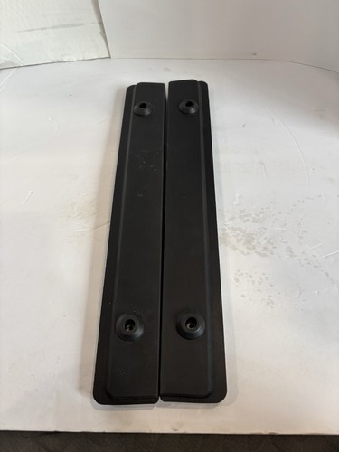 62-64 Chevy Impala Interior Front Arm Rest Black Pads Pair New - Bild 2 von 4