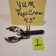 Yum Craw Papi Two Sizes 3.75/4.50 Multiple Co...