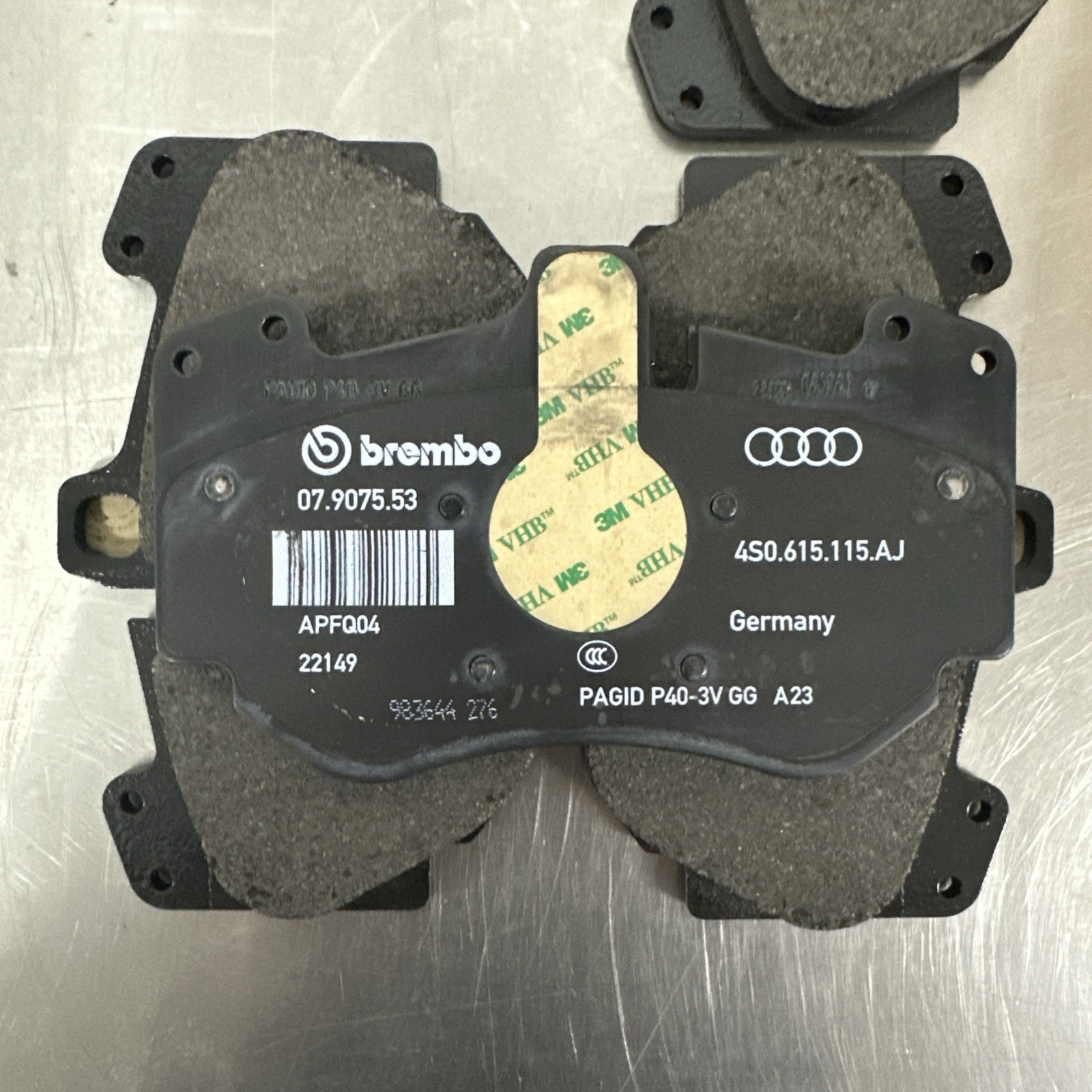Lamborghini Front Brake Pads Kit 4S0698151AA 380x38mm Carbon Ceramic Rotors!