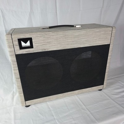 Morgan Amplification AC20 2x12 Guitar Speaker Cabinet Gold Twilight Black No Spk