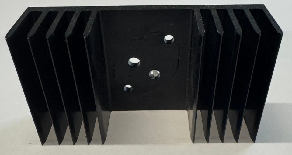 4 Pezzi - Dissipatore in alluminio per TO-3 - 25x50x90mm - Immagine 2 di 4