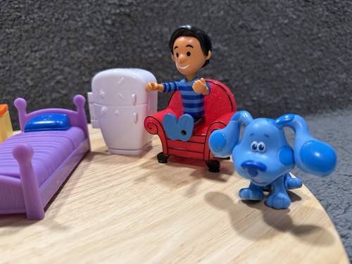 Blue's Clues Magenta Josh Figuren & Möbel Spielzeug Spielset 7-teilig Nickelodeon Kinder - Bild 4 von 12