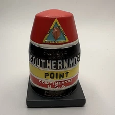 Southern Most Point Buoy Souvenir Key West Florida 4”x 2.5” Gift Home Decor