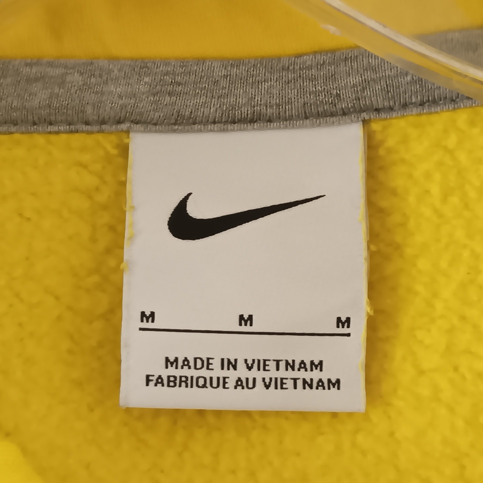 Nike Brasil National Team Soccer Hoodie Yellow Green CBF Pullover Men's Medium thumbnail 5