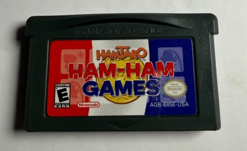Rare Hamtaro: Ham Ham Games Nintendo GBA Gameboy Advance Authentic - Cart Only