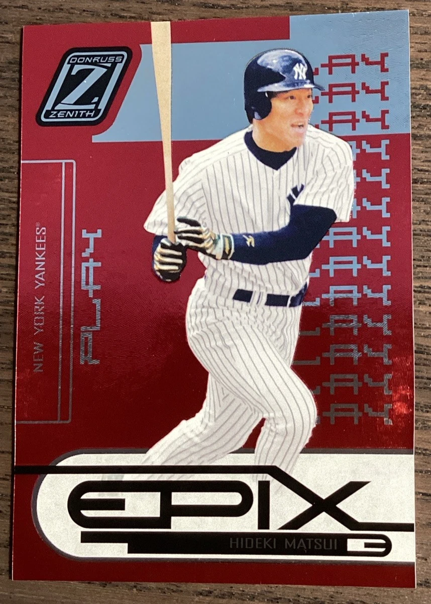 Donruss 松井秀喜棒球序列号体育交易卡和配件| eBay