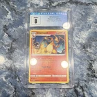 Pokémon Charizard 001/015 McDonald's 2024 Promo Regular CGC 8 Graded Card