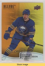 2021 Upper Deck Allure Rainbow Orange Yellow Mattias Samuelsson #R-37 READ kr0
