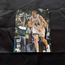 Brian Scalabrine Autographed Boston Celtics NBA Sogned 8x10 Photo Steiner COA