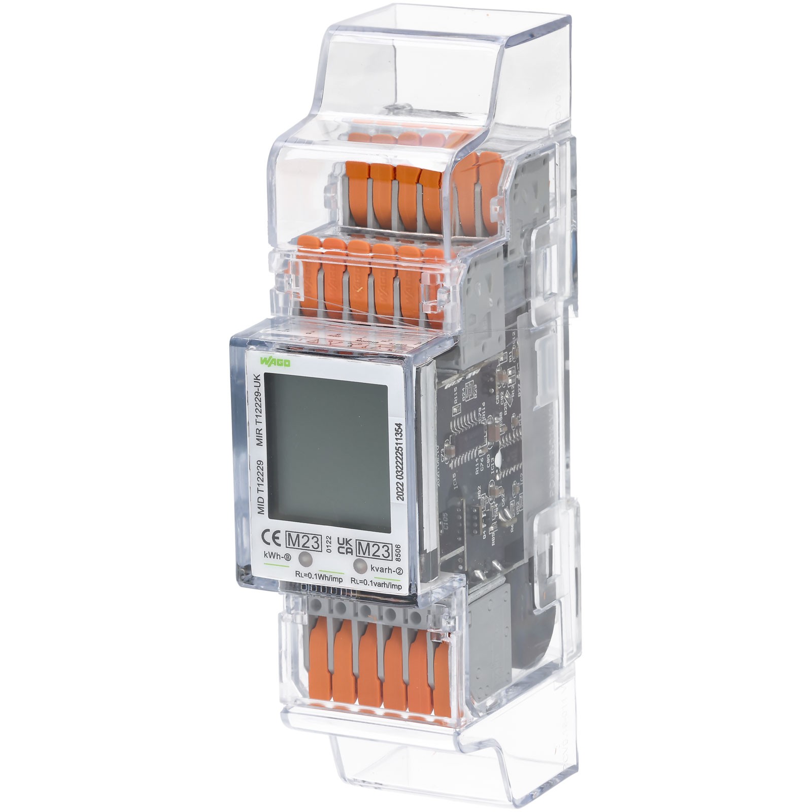 WAGO 230/400V 1/5A 2PU Energy Meter (MID) for Transformer Connection
