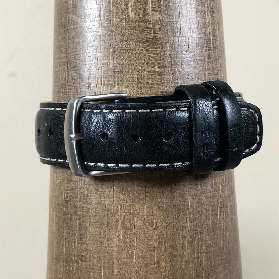 Casio Wave Ceptor Men WVQ-200HA Leather Quartz Analog Digital 40mm Watch 8 1/4" - Image 4 of 4