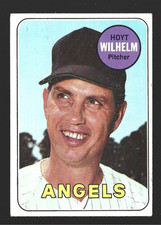 HOYT WILHELM 1969 TOPPS ANGELS (VINTAGE *EX)