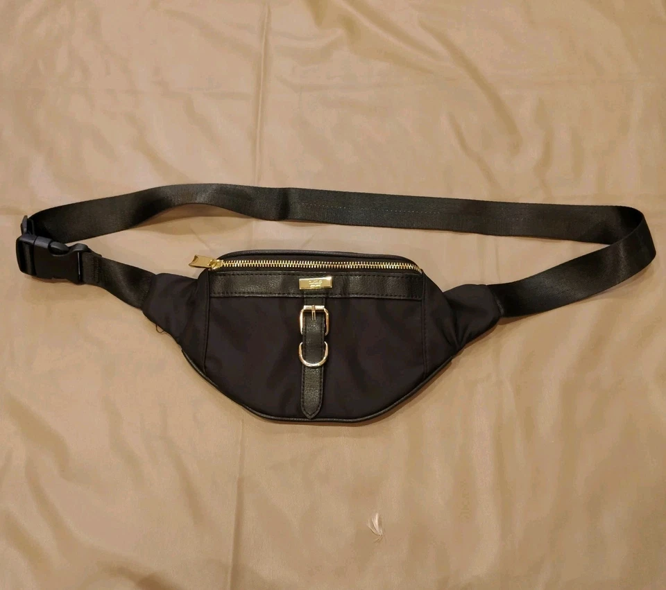 Tutilo New York - Riñonera Bolso Cinturón Cintura Bolso de Viaje Negro B65 Foto 2 de 4