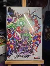 THE WILL OF DOOM 1 SIGNED & COVER J SCOTT CAMPBELL COA STORY CHIP ZDARSKY 2025 .