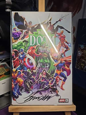 #ad THE WILL OF DOOM 1 SIGNED amp; COVER J SCOTT CAMPBELL COA STORY CHIP ZDARSKY 2025 . $125.00