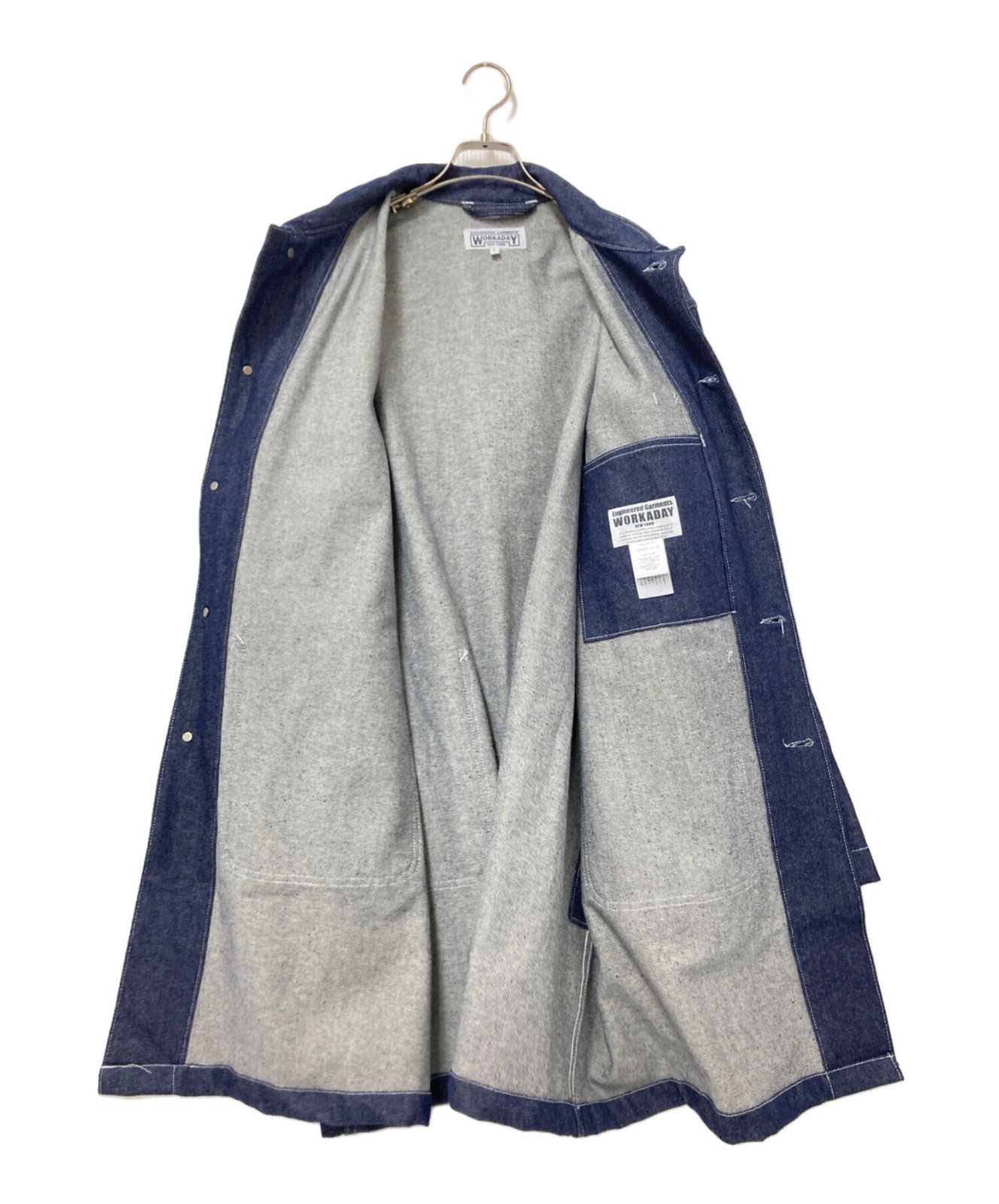 Engineered Garments WORKADAY Denim Coverall Indig… - image 4