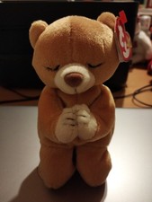 Ty Beanie Baby: Hope the Praying Bear / Teddy 1999, 16 cm, Display Piece 