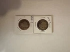 Barber Silver Half Dollars 1908-O & 1908-D