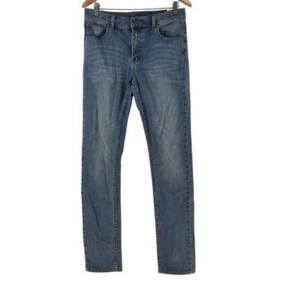 Cheap Monday Jeans Mens Blue Tight Dark Clean Wash Slim Stretch Fits 134028