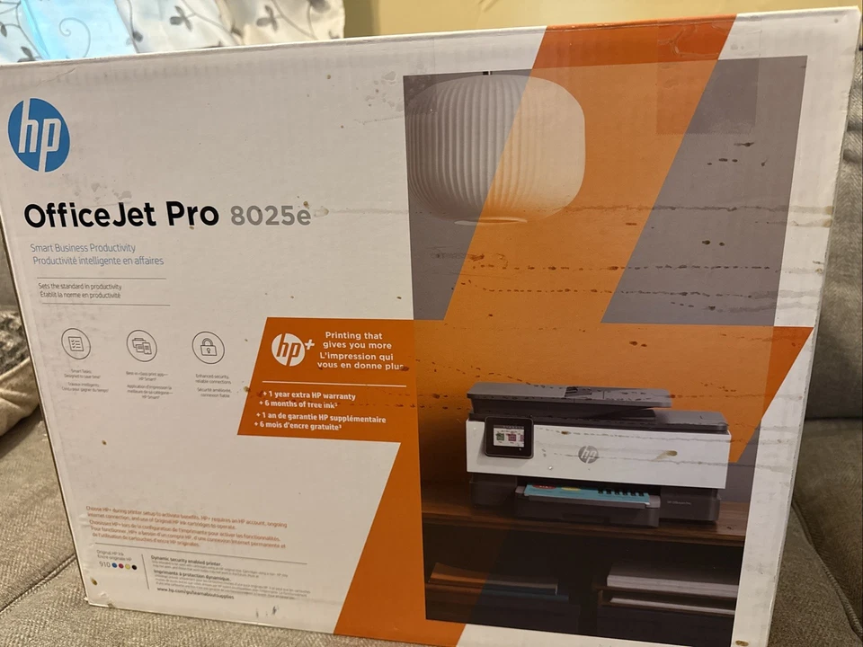 HP OfficeJet Pro 8025e All-in-One Printer 1K7K3A#B1H NEW Nib - Image 4 of 4