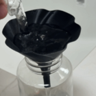 Smooth Pour Funnel with Air Vent Grooves – Liquid Transfer Bottle Filling Tool