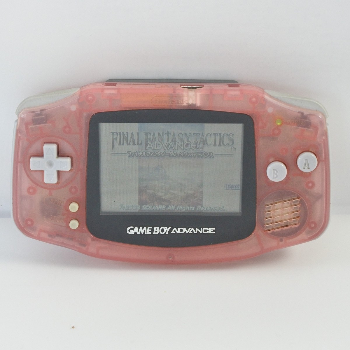 Y4038 Nintendo Gameboy Advance Console Milky Pink Japan GBA Junk