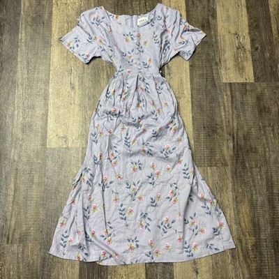 Women s Vintage Erika s Collection Petites Floral Dress PL