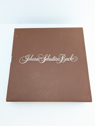 The Smithsonian Collection Johann Sebastian Bach Vinyl 9 Records LP Box Set 1978 - Picture 1 of 17
