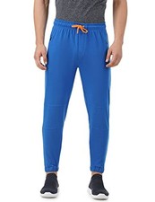 PUMP'D Men's Breathable Cotton Jogger Pants with Elasticated Waistband  Draw...