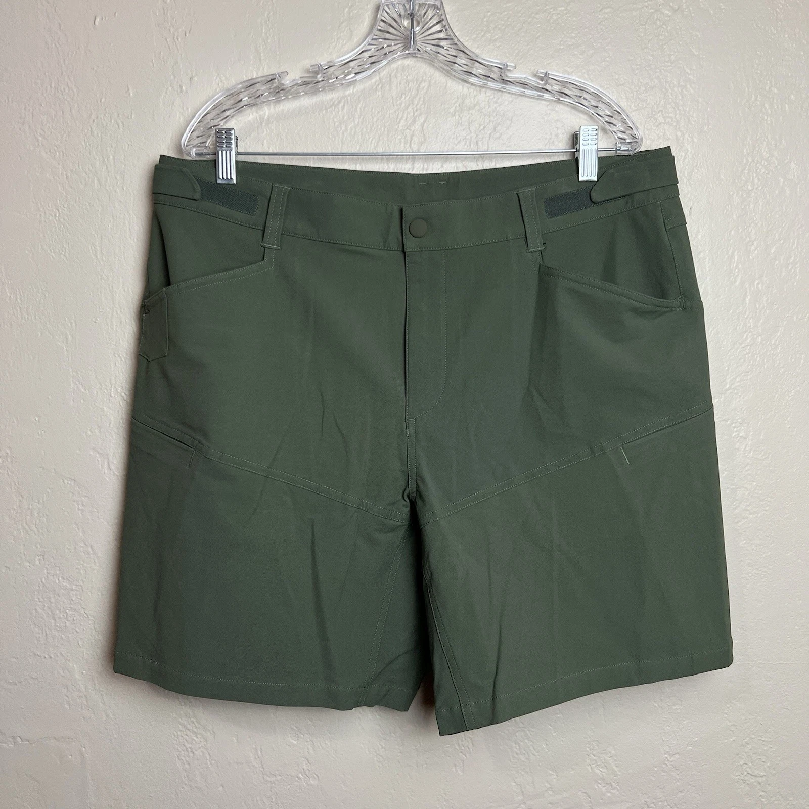 Ten Thousand Utility Shorts Men 36 Green Tactical Outdoor Hiking Camping