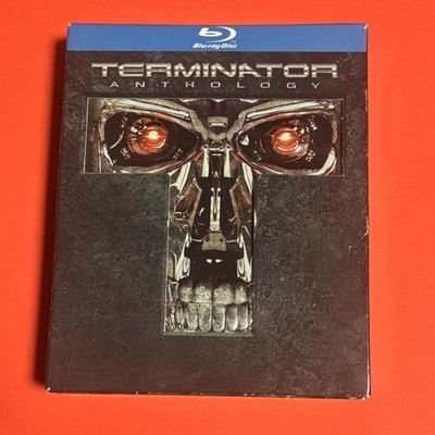 The Terminator Anthology Collection (Blu-Ray, 2012) 4 Movie 5 Disc Set