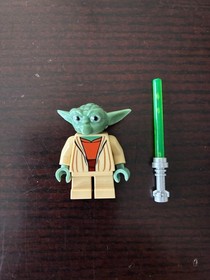 Lego Star Wars Quinlan Vos, Eeth Koth, Yoda from Jedi Republic Frigate (7964)