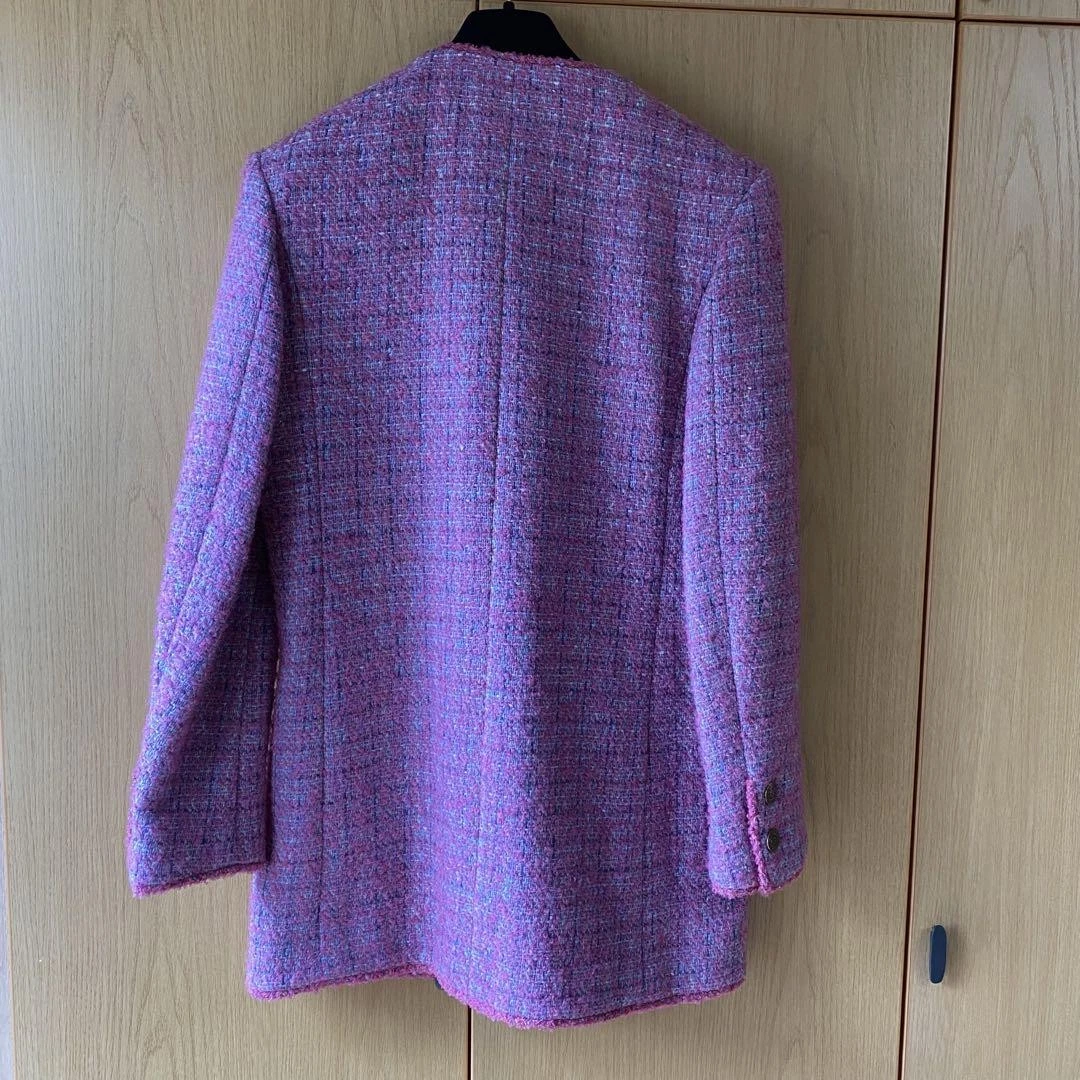 Giacca tweed Chanel anni 90 38 lana mohair