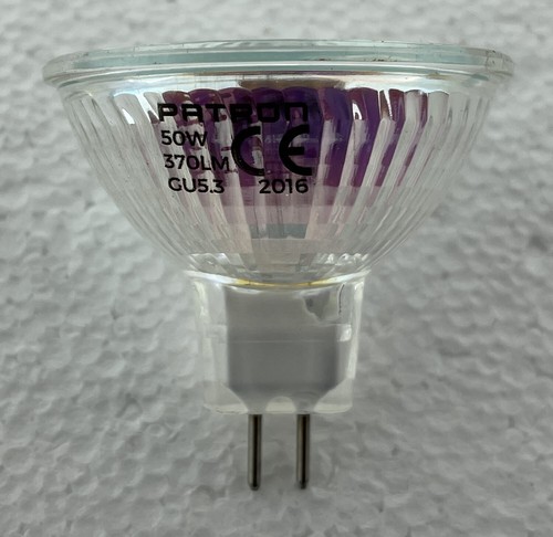 3 x M258 MR16 Halogen Dichroic 12V 50W 36º EXN Patron 50 Watt GU5.3 - Picture 1 of 9