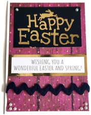 WONDERFUL EASTER SPRING Holiday Greeting Card - Handmade A2 Size SALE