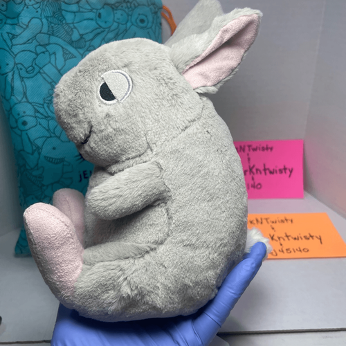 1 OWNER! AUTH DIGITAL REC RETIRED BNWT Jellycat Cuddlebud Bernard Bunny SHIPS WW - Picture 7 of 16