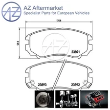 Fits Hyundai Coupe Tucson Kia Sportage Soul AZ Front Brake Pads Set
