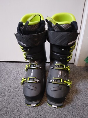 ROSSIGNOL MONDO 26.5 ALL TRACK 120 SCHWARZ GELB SKISCHUHE (auch für Damen) 