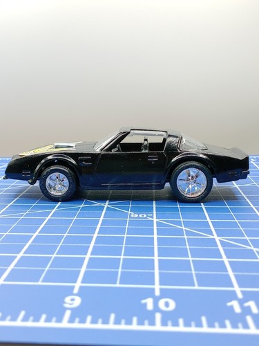 Tootsie Giocattolo Corpo Rigido 78 PONTIAC FIREBIRD TRANS AM Metallo Die Cast 1/32 Sc Nero - Foto 6 di 11