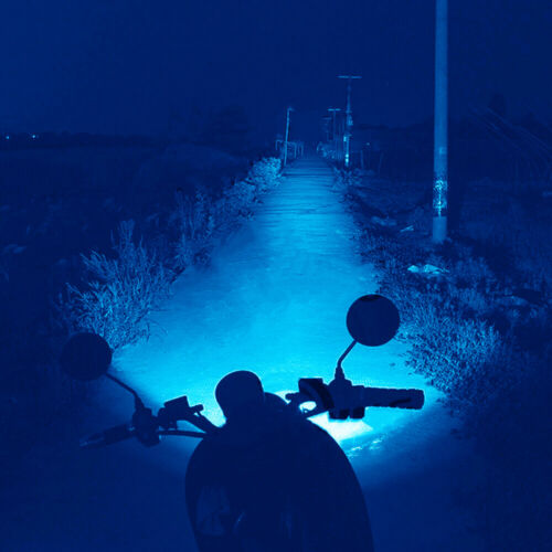 2 Lampadine Super LED 8000K per Honda XR200R XR250 XR400R XR600R XR650R 12v 30w - Foto 4 di 12