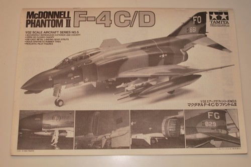 TAMIYA F-4C/D PHANTOM II 60305 ⭐PARTS⭐ INSTRUCTION BOOKLET 1/32 - Picture 1 of 2