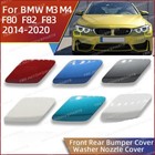 ✅ Car Front Bumper Headlight Washer Cover Cap For BMW M4 F82 Coupe 2014-2020