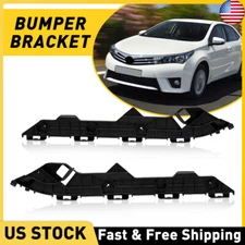Rear Bumper Retainer Support Brackets For 2009-2013 Toyota Corolla LH & RH Side