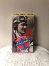 FLYING TIGERS: JOHN WAYNE (VHS 1378-Republic Pictures-1990) Digital Color