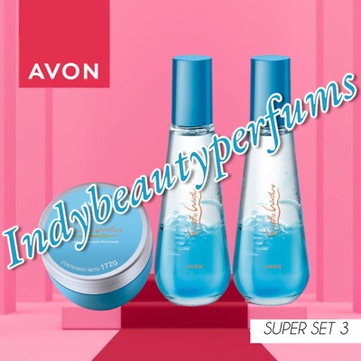 Exotic Waters Avon Fragancia Para Dama By Avon (SET DE 3)( AGITA ANTES DE USAR)