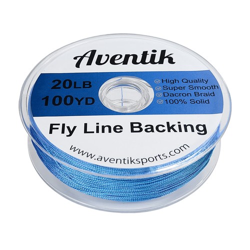 100 Yard Aventik Dacron geflochtene Fliegenleine Stützfliege Forellenangeln 20 Pfund/30 Pfund - Bild 4 von 11