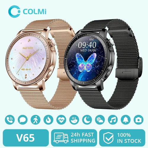 Smartwatch For Women AMOLED Bluetooth Call Waterproof Fitness Tracker Heart Rate - 第 2/13 張圖片